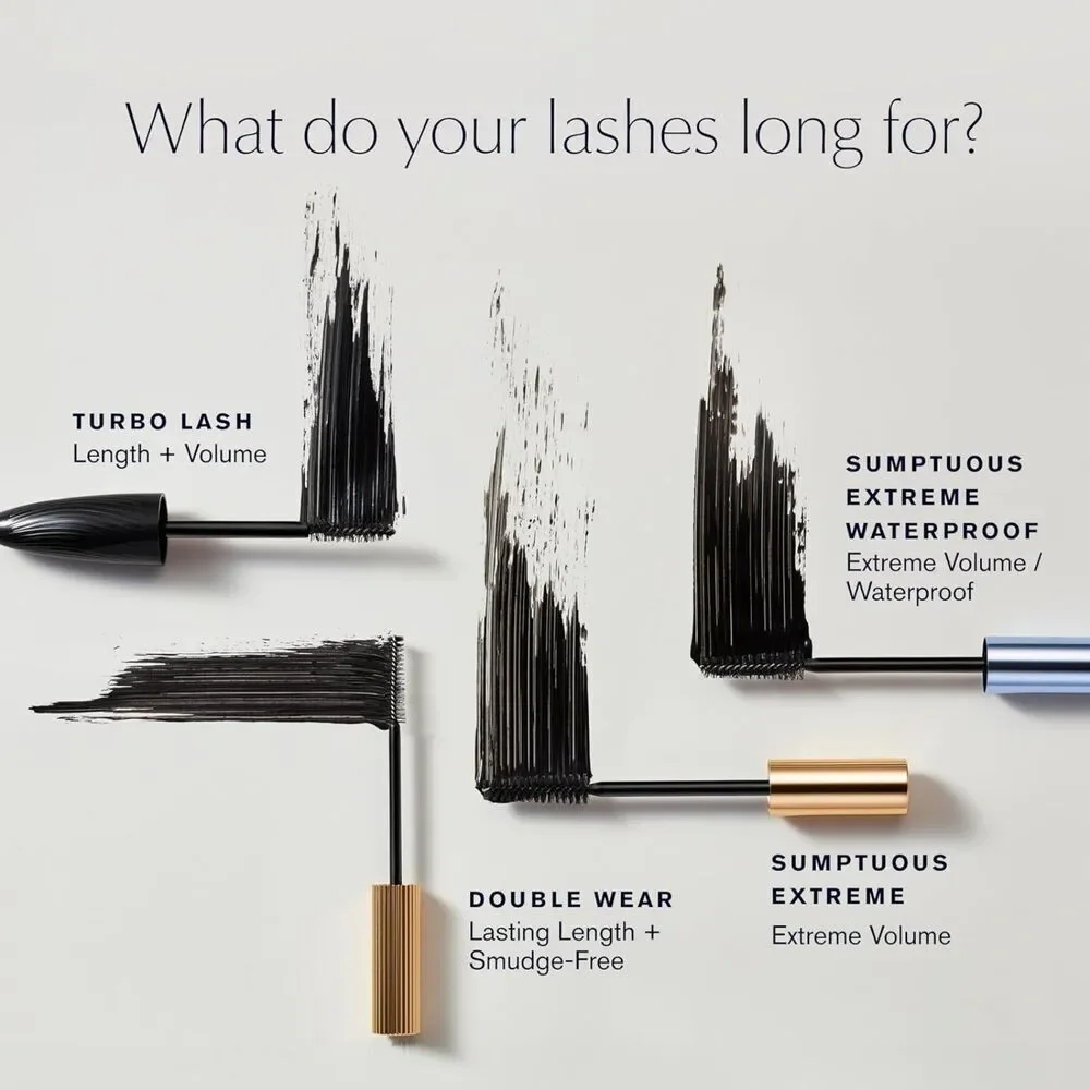 01 Extreme Black Estée Lauder Sumptuous Lash Volume And Length Mascara
